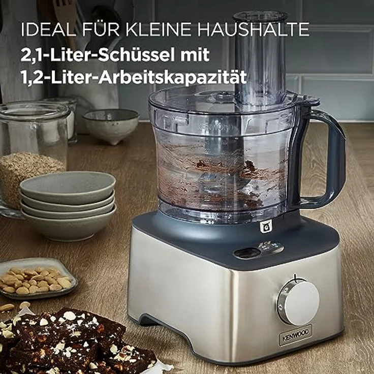 Kenwood Multipro Compact+ FDM316SS Kompakt Küchenmaschine, Edelstahl – Bild 4