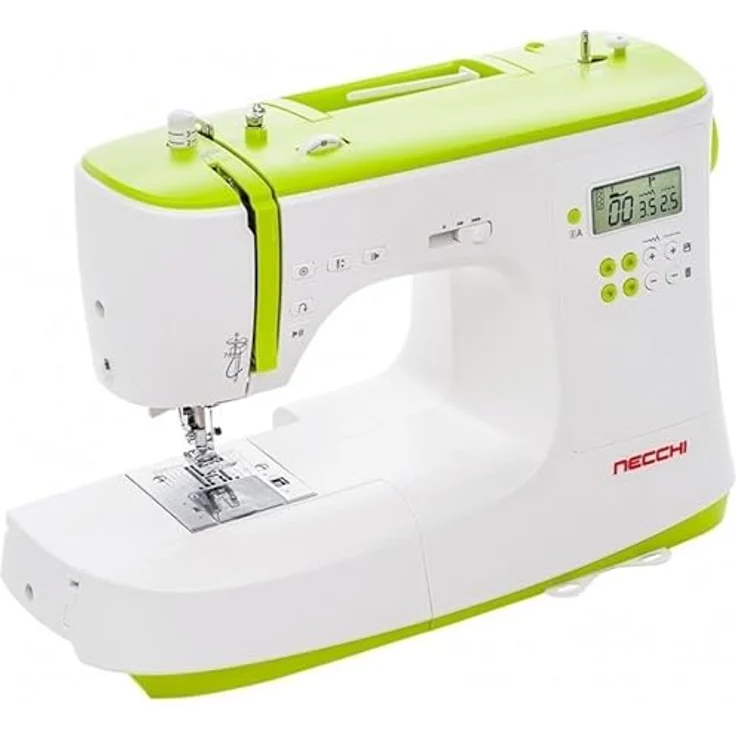 Necchi Nähmaschine Necchi NC-102D, farbenfrohes Design, 200 Stiche, 8 Knopflochvarianten, LCD-Display – Bild 3