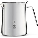 Bialetti 0001808 Milchkännchen Edelstahl, Rostfreier Stahl, Silber, 20 cm