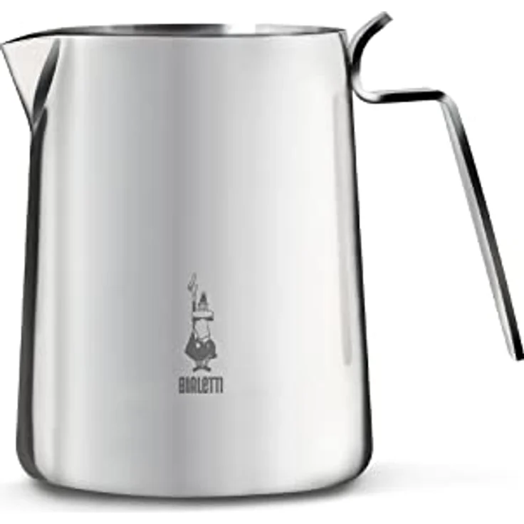 Bialetti 0001808 Milchkännchen Edelstahl, Rostfreier Stahl, Silber, 20 cm – Bild 1