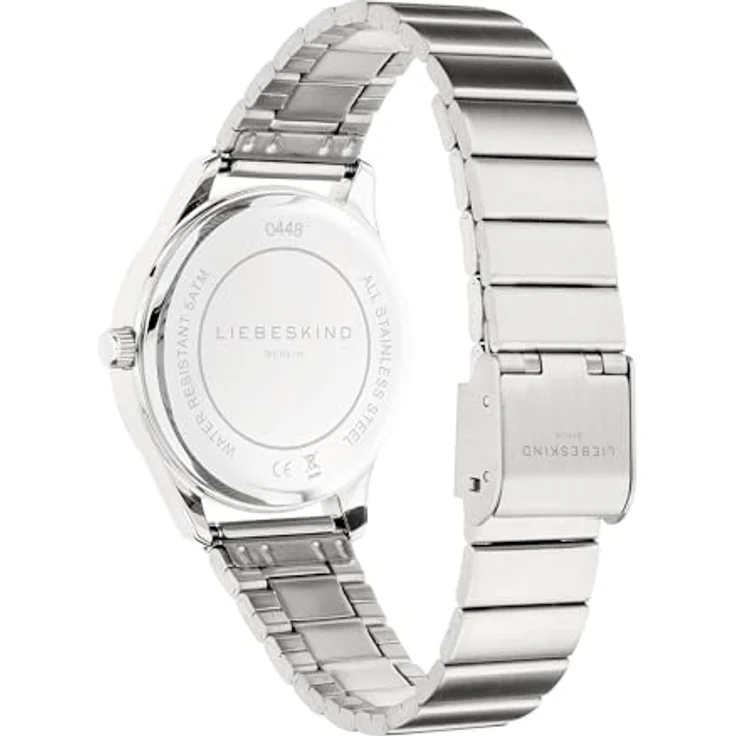 Liebeskind Berlin Armbanduhr LT-0448-MQ Silber, Edelstahlgehäuse, hochwertiges Edelstahlband, 33 mm Durchmesser – Bild 4