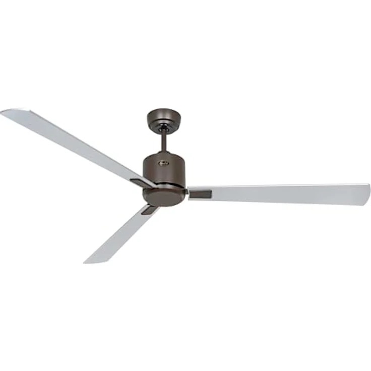 CASAFAN Neo III, Energiespar Deckenventilator 152 cm mit Fernbedienung, Wendeflügel Wenge/Silbergrau, WiFi-fähig, bronze – Bild 5