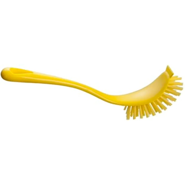 haug bürsten - Rondo Spülbürste - Farbe: Citron - Maße: 24 x 4 x 2,5 cm - Form: Oval - Material: Nylon 6,6 - Made in Germany