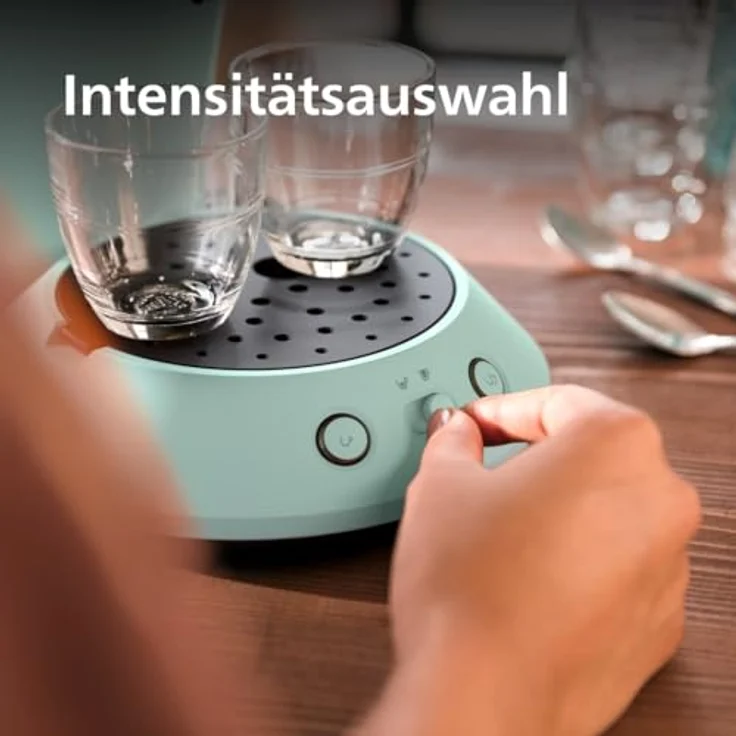 Philips Senseo Original Plus CSA210/80, Kapselmaschine mit Coffee Boost Technologie, Desert Green – Bild 5