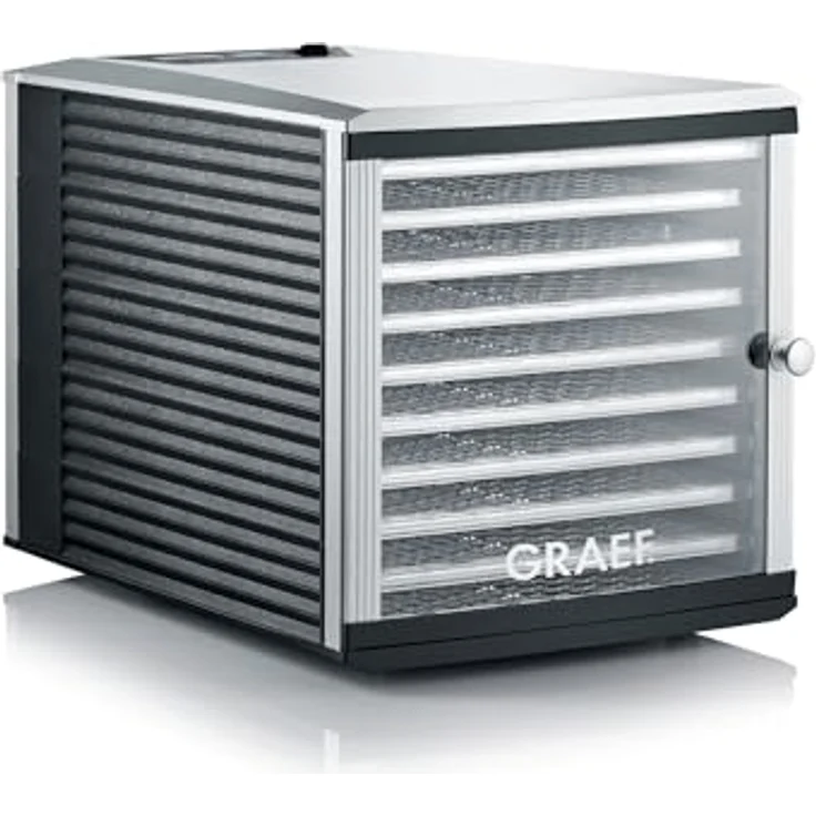 Graef DA510EU Dörrautomat, Kunststoff, Schwarz, 10 Roste, 630 Watt, Temperaturbereich 30-70° C – Bild 3