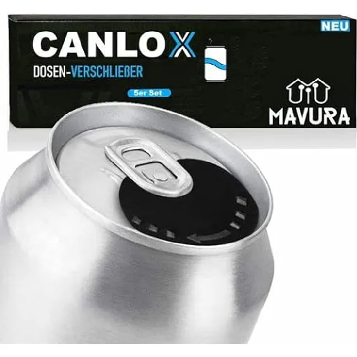 CANLOX Getränkedosen Verschlusskappen Dosen Verschließer Verschluss