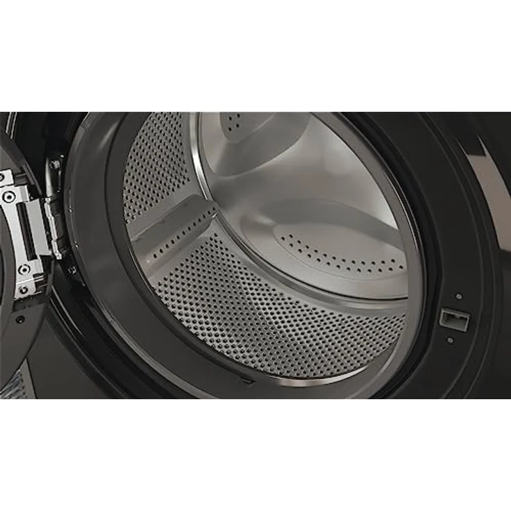 Bauknecht W8 S6300 A Waschmaschine Frontlader / 8kg / EEK A/Kurz 30 / Kurz 45 / Kraftvolle Fleckenentfernung/Anti-Allergie-Programm/Wolleprogramm/Schwarz/Langlebiger Inverter-Motor – Bild 4