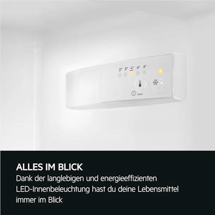 AEG TF5OS882ES Einbaukühlschrank, 880 mm, 4-Sterne-Gefrierfach, OptiSpace mit flexiblen Glasablagen, LED-Beleuchtung – Bild 4