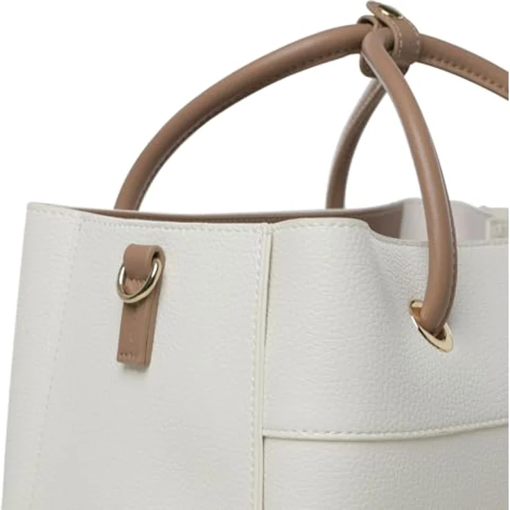 Valentino Bags Alexia Tote 802, Handtasche im zeitlosen Design, Weiss – Bild 3