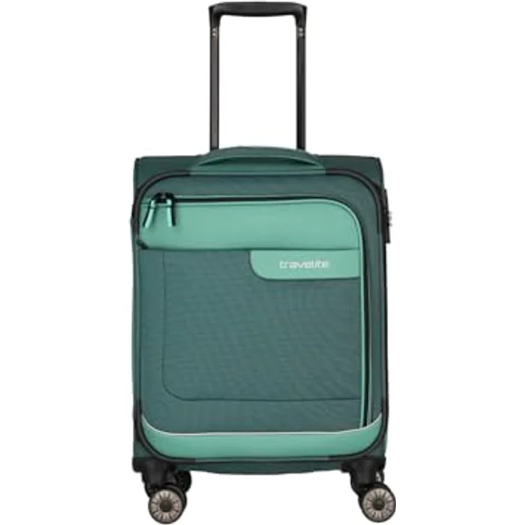 Travelite Koffer Handgepäck Viia 4w Trolley S mit 34 l - Grün – Bild 2