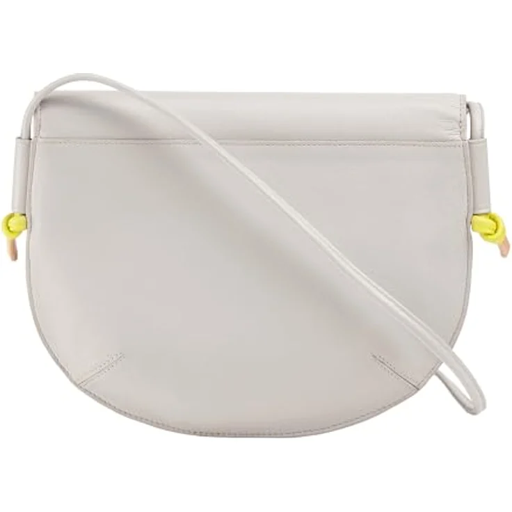 DuDu Skye Umhängetasche aus 100% Leder, grau, 21 cm x 16.5 cm – Bild 4