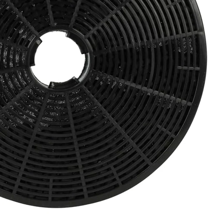 Vhbw Aktivkohlefilter 4x Set, kompatibel mit Klarstein Alina/Alina 90/Aurica, Durchmesser 17,5 cm, schwarz – Bild 5