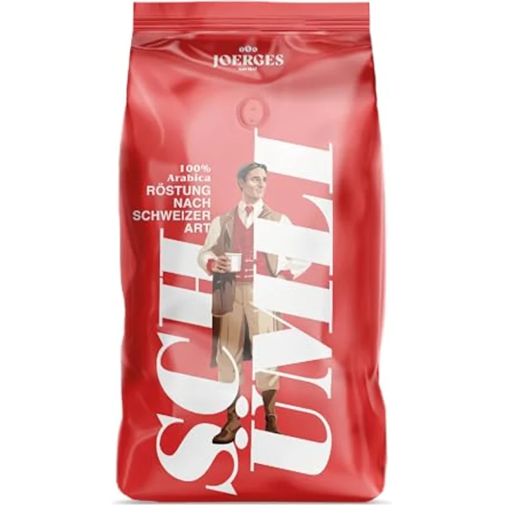 Joerges Schümli, geröstete Kaffeebohnen, 1 kg, helle Röstung, 4/10 Intensität – Bild 1