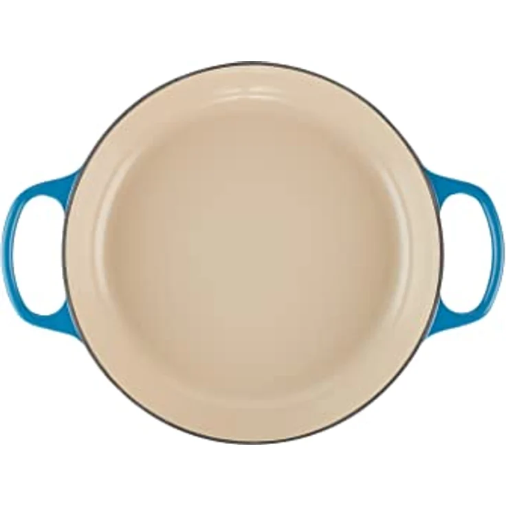 Le Creuset Signature Gusseisen Gourmet-Profitopf, Rund, Ø 26 cm, 2 l, Für alle Herdarten inkl. Induktion geeignet, Marseille – Bild 4