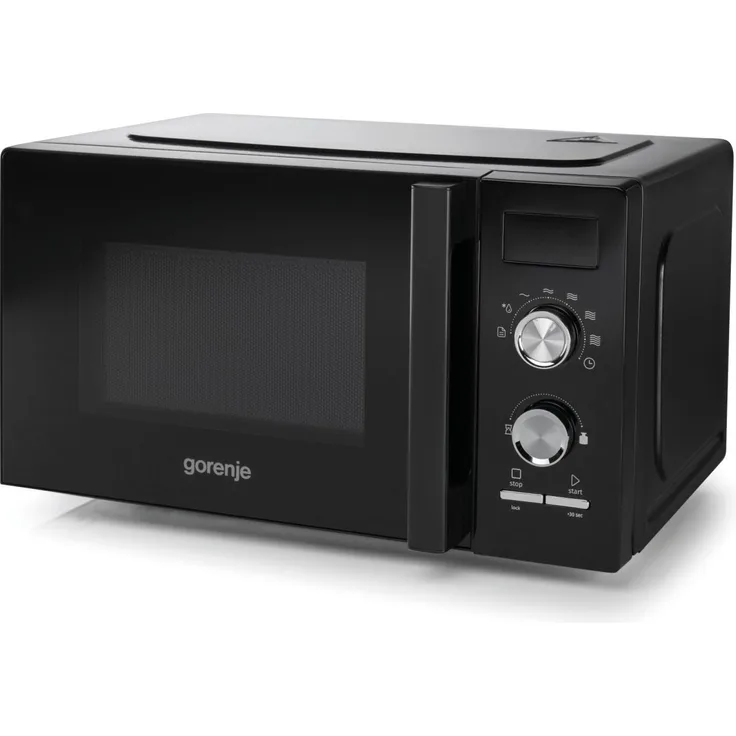 Gorenje MO20A3BH SW Mikrowelle 20L, 800W, mit Aqua Clean und 360° Drehteller, Schwarz