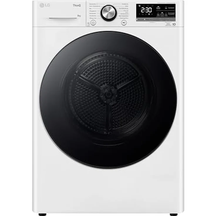 LG RT80V9W Wärmepumpentrockner 8 kg ǀ Klasse A+++ ǀ Allergy Care ǀ Sensor Dry – Bild 1