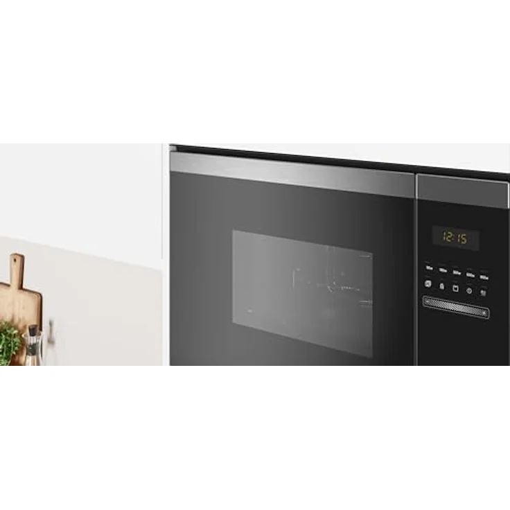 Balay 3CG4172X2 Kombimikrowelle mit Grill, Einbaugerät, 1000W, 20 L Garraum, Memoryfunktion, Selbstreinigung, Edelstahl, schwarz – Bild 3
