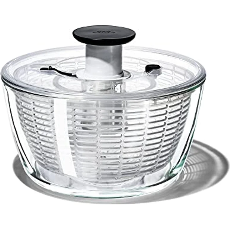 OXO Good Grips Salatschleuder aus Glas - Groß – Bild 1
