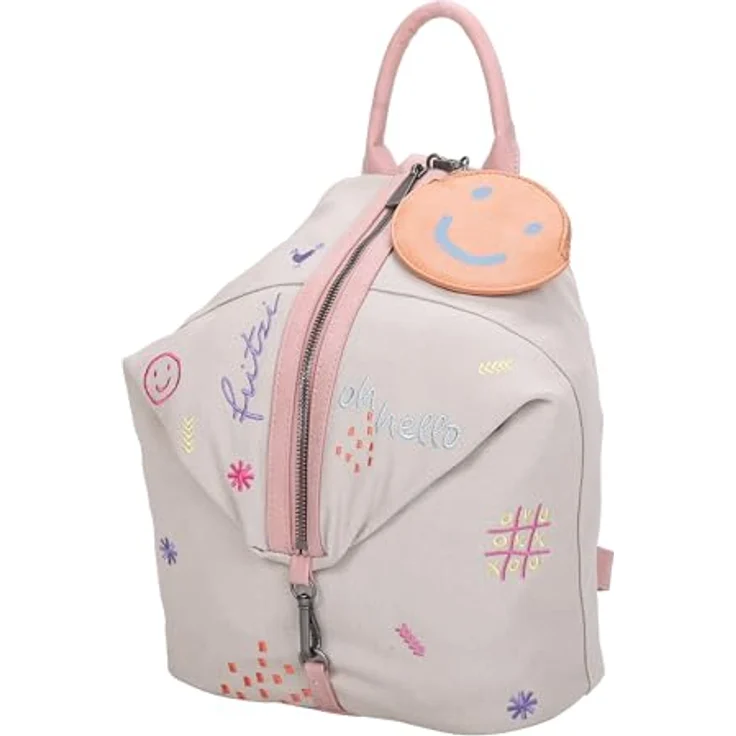 Fritzi aus Preußen Marit Limited City Rucksack, 31 cm, 100% Polyester, weiss – Bild 4