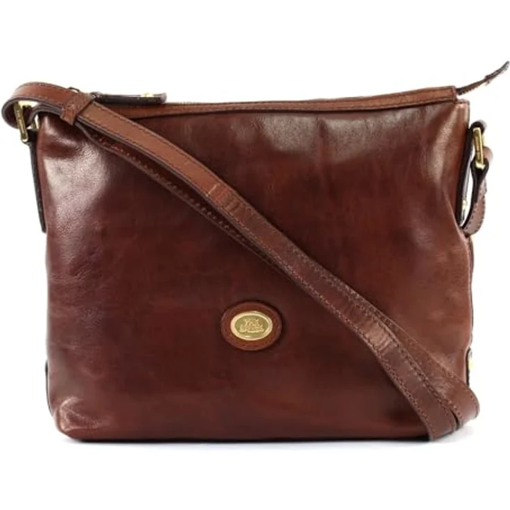 The Bridge Story Donna Umhängetasche, 27 cm, 100% Leder, braun – Bild 1