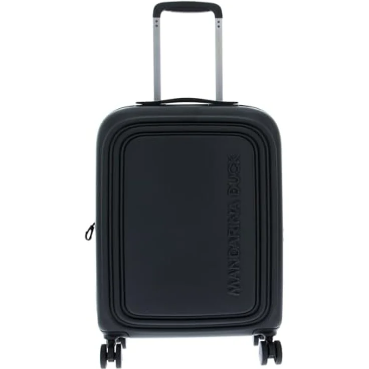 Mandarina Duck Koffer, Logoduck + 4 Rollen Kabinentrolley 55 cm, Schwarz (40 l, S) – Bild 3