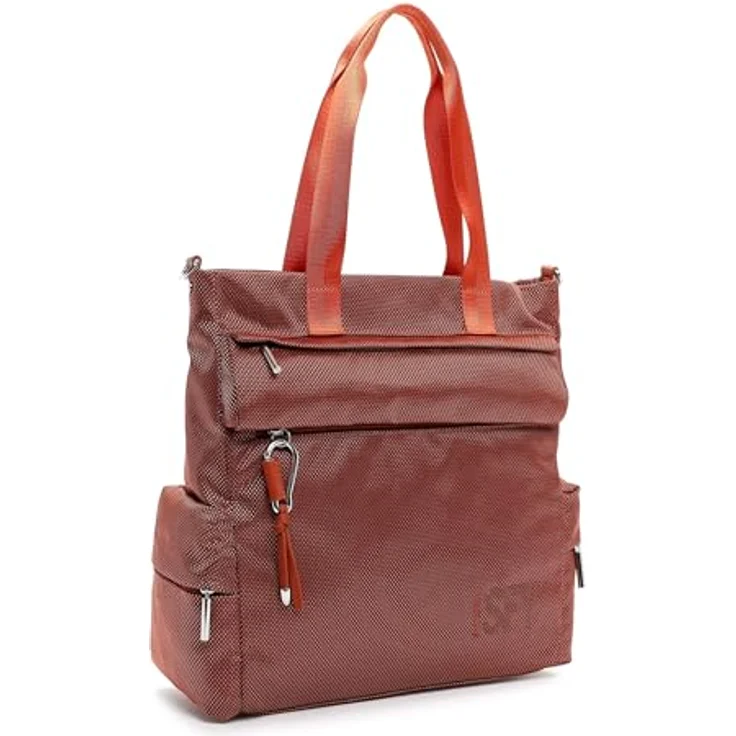 SURI FREY Shopper SFY SURI Sports Marry, zweifarbiger Nylon Shopper mit Reißverschluss, anhängbarem Dekor und verstellbarem Umhängeriemen, für Damen – Bild 5