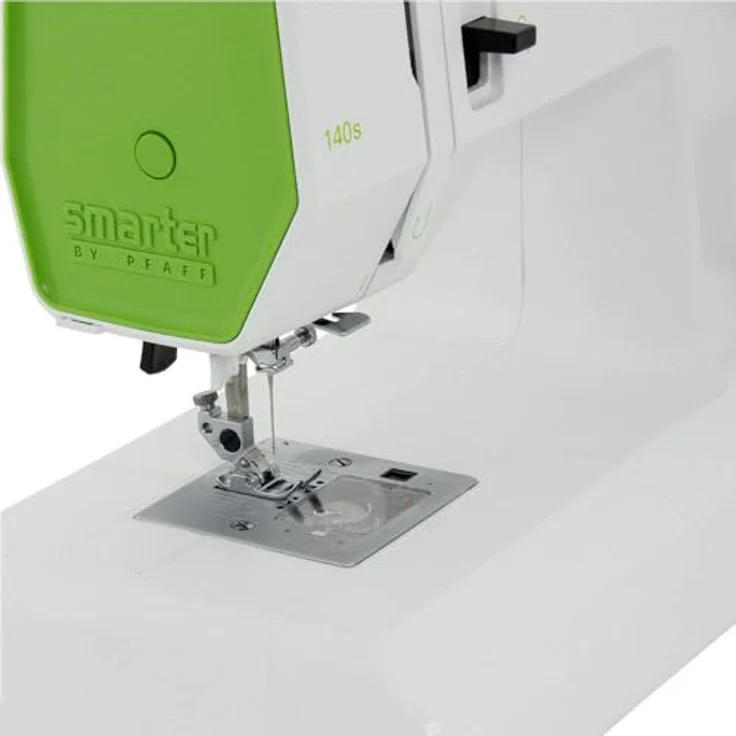 PFAFF Smarter by Pfaff 140s, mechanische Freiarm-Nähmaschine mit verstellbarer Stichbreite, integriertem Nadeleinfädler und Kofferhaube – Bild 5