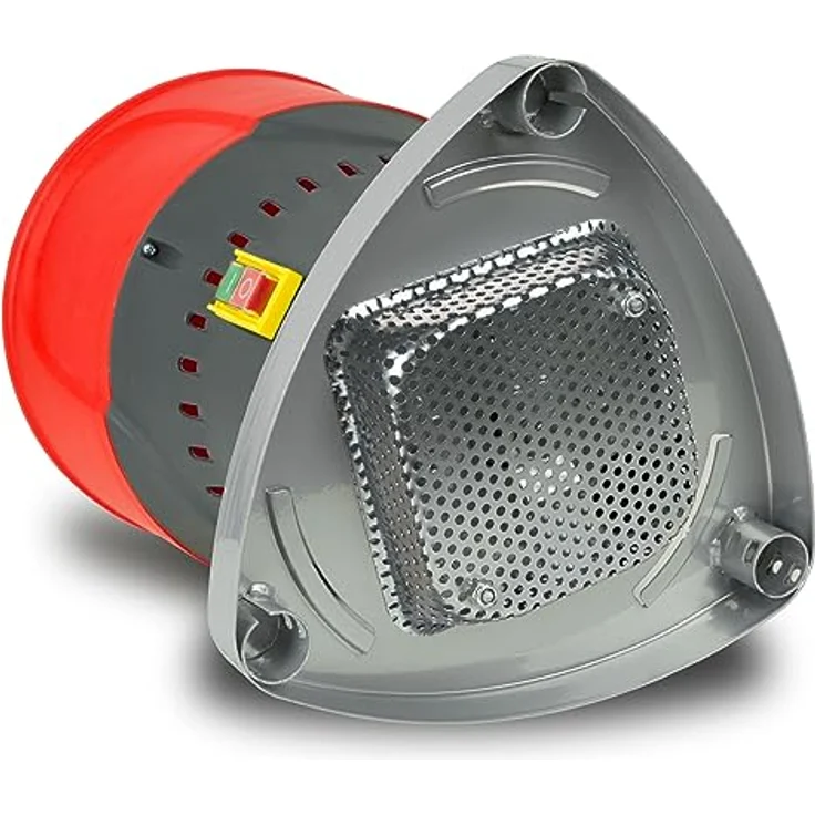 EBERTH Elektrische Getreidemühle, 1000 Watt mit 6L Einfülltrichter, 300 kg/h, Edelstahlklinge, 5 Siebe für präzisen Mahlgrad – Bild 2