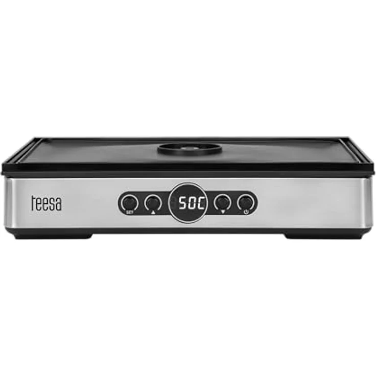 Teesa TSA3032 Pilztrockner, 400W mit 5 klaren Sieben, LCD-Display und Temperaturregelung 35-70°C, großer 1,7 kg Behälter – Bild 5