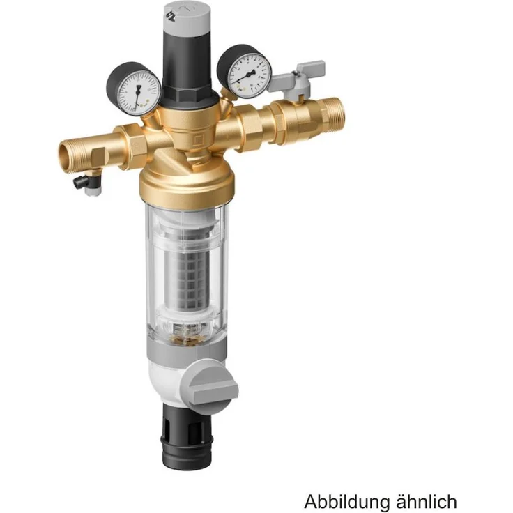 Resideo Hauswasserstation HS10S, Wasserfilter 0,1 mm, bleifrei, Tülle 1"