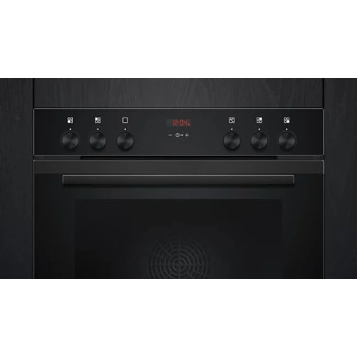 SIEMENS iQ300, Einbau-Herd, 60 x 60 cm, Deep black inox, HE213ABB4 mit Schnellaufheizung – Bild 3