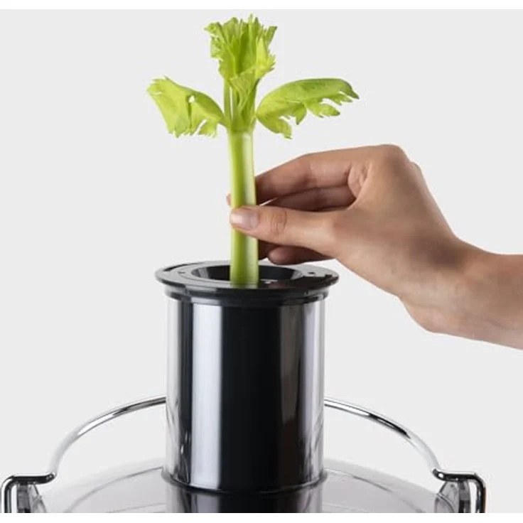 NutriBullet NBJ100G Entsafter, 800 Watt, 2 Geschwindigkeiten, 1,5 Liter, Kunststoff, Edelstahl, schwarz – Bild 4