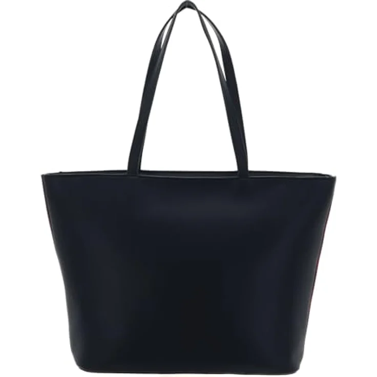 Tommy Hilfiger Shopper TH ESSENTIAL SC TOTE CORP, Handtasche Damen Tasche Damen Schultertasche Recycelte Materialien, Space Blue – Bild 3