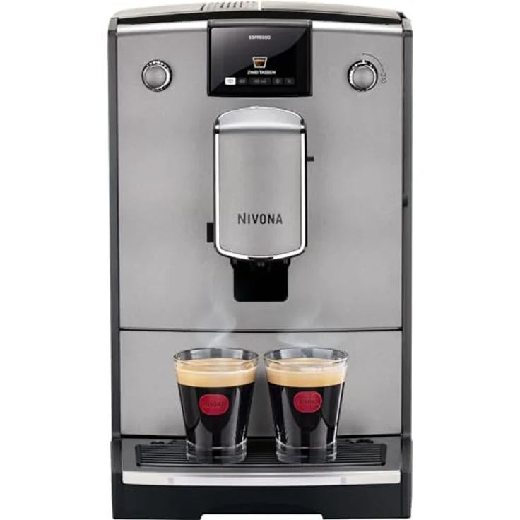 Nivona Kaffeevollautomat NICR695 NICR 695 titan/Chrom titan chrom – Bild 3