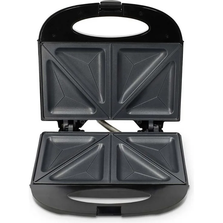MELISSA Sandwichmaker 16240112, 750 W, Antihaftbeschichtung, Cool-Touch-Griff, kompakt und platzsparend