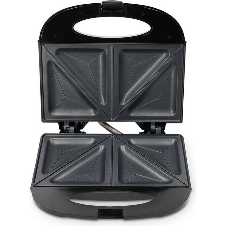 MELISSA Sandwichmaker 16240112, 750 W, Antihaftbeschichtung, Cool-Touch-Griff, kompakt und platzsparend