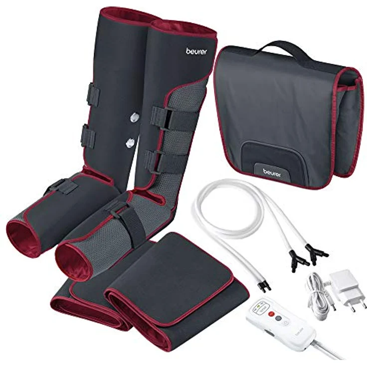 Beurer FM 150 Pro Venen Trainer, Bein-Massage-Gerät mit Luftdruckmassage, elektrisches Venenmassagegerät bei Verspannungen und schweren Beinen, mit Oberschenkelmanschetten – Bild 3