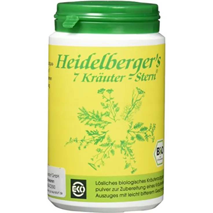 Heidelberger´s BIO 7 Kräuter Stern Tee, Kräutertee zur Zubereitung, 100 g