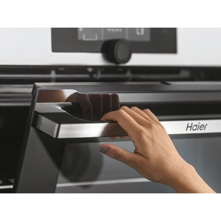 Haier I-Turn Series 2 HWO60SM2F3XH, Multifunktions-Ofen mit 70L Fassungsvermögen, 11 Funktionen, WLAN-Konnektivität, h2O Reinigung, schwarz – Bild 4