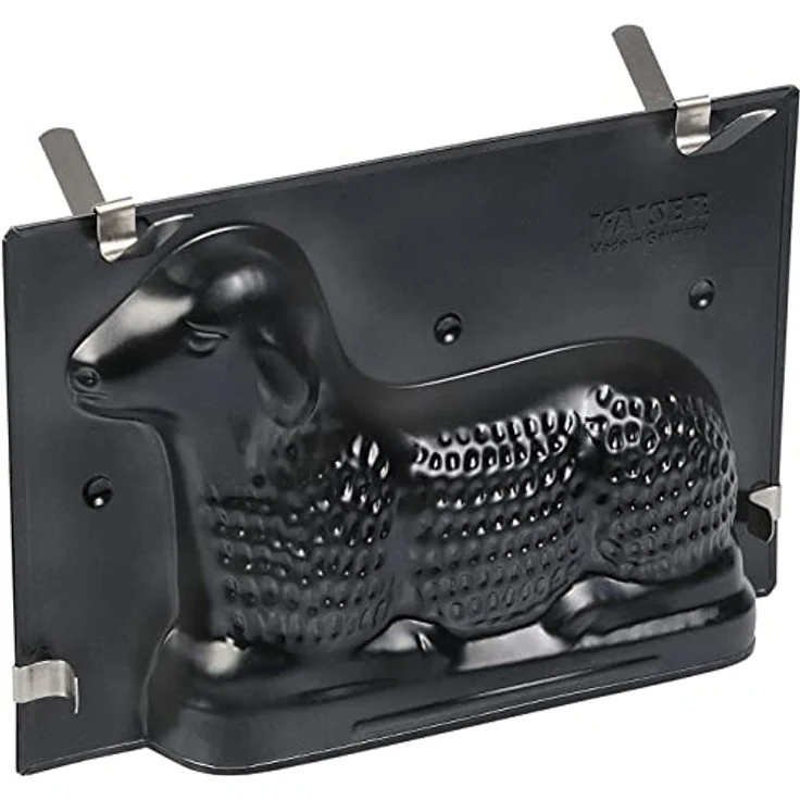 Kaiser Backformen Osterbackform Lamm, antihaftbeschichtet, backofenfest, hitzebeständig bis 230°C – Bild 2