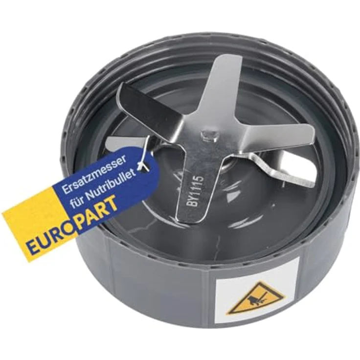 easyPART Extraktor-Klinge 6 Klingen, passend für NUTRiBULLET Standmixer NBM-BA028DL, schwarz – Bild 1