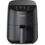 Cosori Heißluftfritteuse Lite Mini CAF-LI211-AEUR, 2.0 L, 900,00 W, Dunkelgrau, leiser Geräuschpegel, kompaktes Design, weniger als 97% Öl