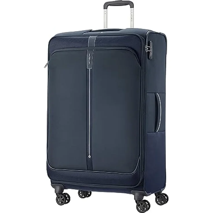 Samsonite Popsoda - Spinner L Erweiterbar Koffer, TSA-geprüft, 78 cm, 105/112.5 L, Blau (Dark Blue) – Bild 4
