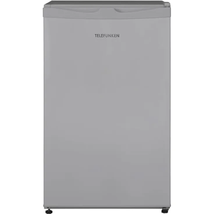 Telefunken Kühlschrank CF-33-101-S2, freistehend mit 89 Litern und 12 Litern Eiswürfelfach, silber