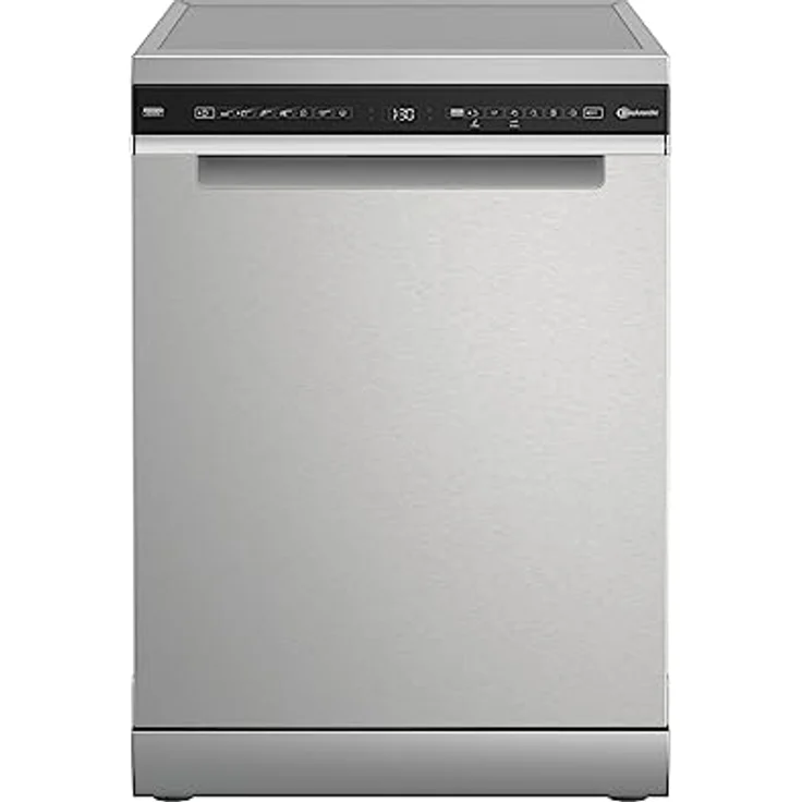 Bauknecht B7F HS51 X Freistehender Geschirrspüler/60 CM/15 Maßgedecke/PowerClean Pro-Effektive Hochdruckdüsen/Natural Dry-Automatische Türoffnung-Bessere Trocknung/MaxiSpace-Mehr Innenraum – Bild 1