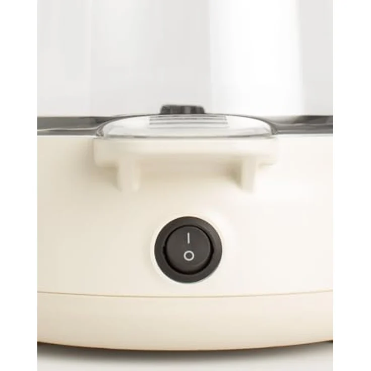 CREATE Popcorn Maker Studio, Popcornmaschine mit Butterschmelzer, cremeweiß, einfache Bedienung, 100g Mais in 5 Minuten, 500W – Bild 5