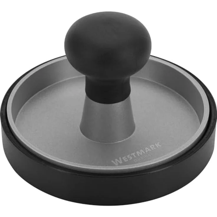 Westmark Hamburger Maker Uno, Schwarz-Silber, Innendurchmesser 11 cm – Bild 4