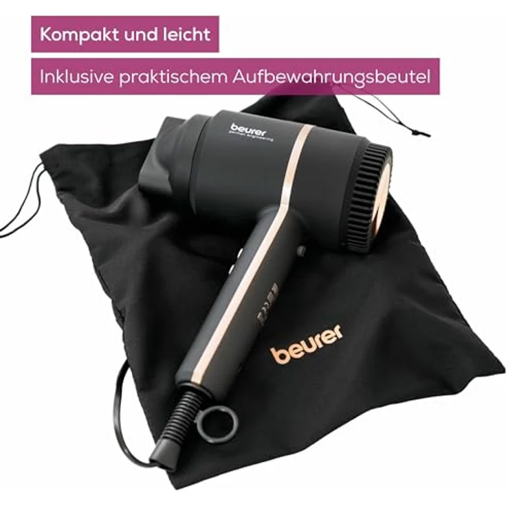 Beurer Haartrockner HC 35 Ionenfunktion Kaltluftfunktion Stylingdüse 2000 Watt – Bild 5