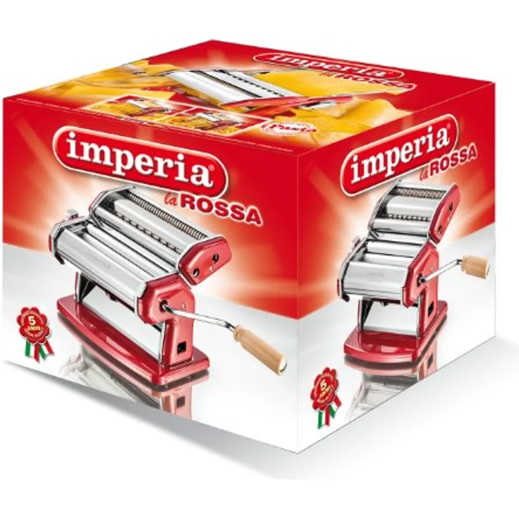 Imperia Und Monferrina Imperia 150 Tg.2-4 Nudelmaschine, Rot – Bild 3
