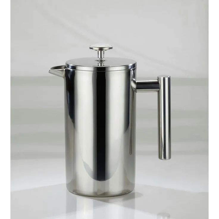 Westfalia Werkzeug French Press Kanne, Edelstahl Kaffeezubereiter mit Thermostat und doppelwandiger Isolation, 1 l Fassungsvermögen